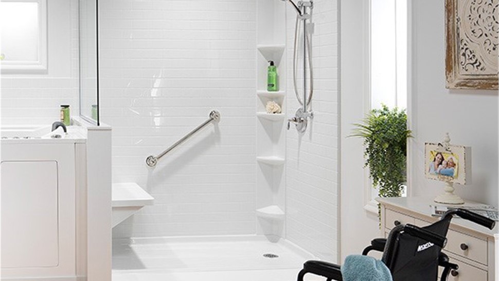 Bathrooms - Roll-In Shower Photo 1