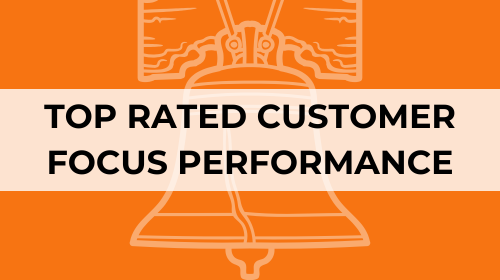 Allied Excellent Customer Focus Performance Rating