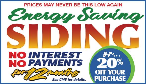 Energy Saving Siding!