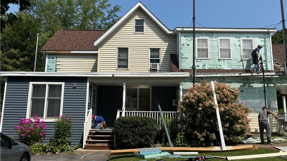 Siding Project in Sauquoit, NY by C. Michael Exteriors, Inc.