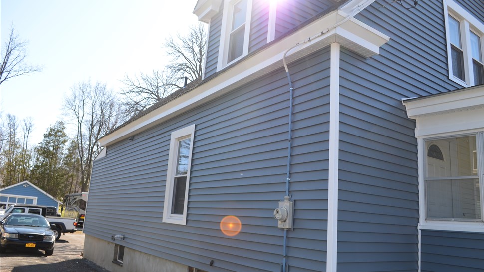 Siding Project in North Syracuse, NY by C. Michael Exteriors, Inc.