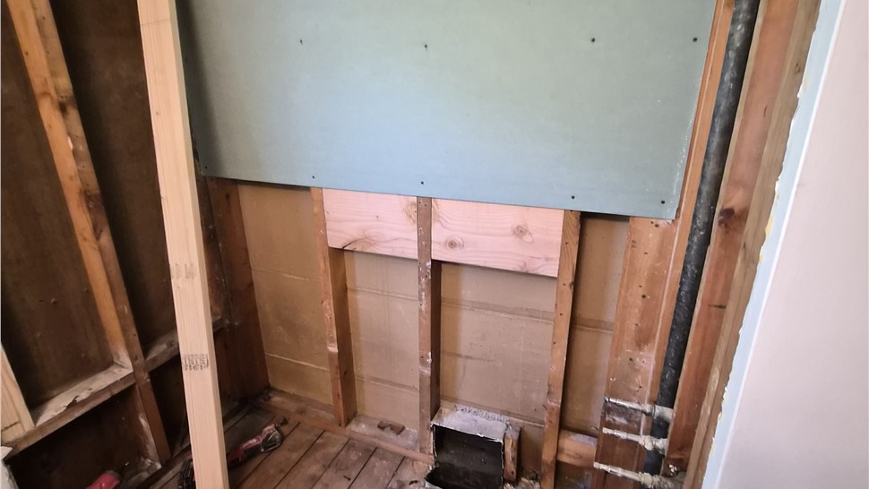 Bathrooms Project in Utica, New York by C. Michael Exteriors, Inc.