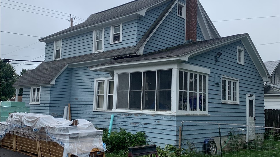 Siding Project in Syracuse, NY by C. Michael Exteriors, Inc.