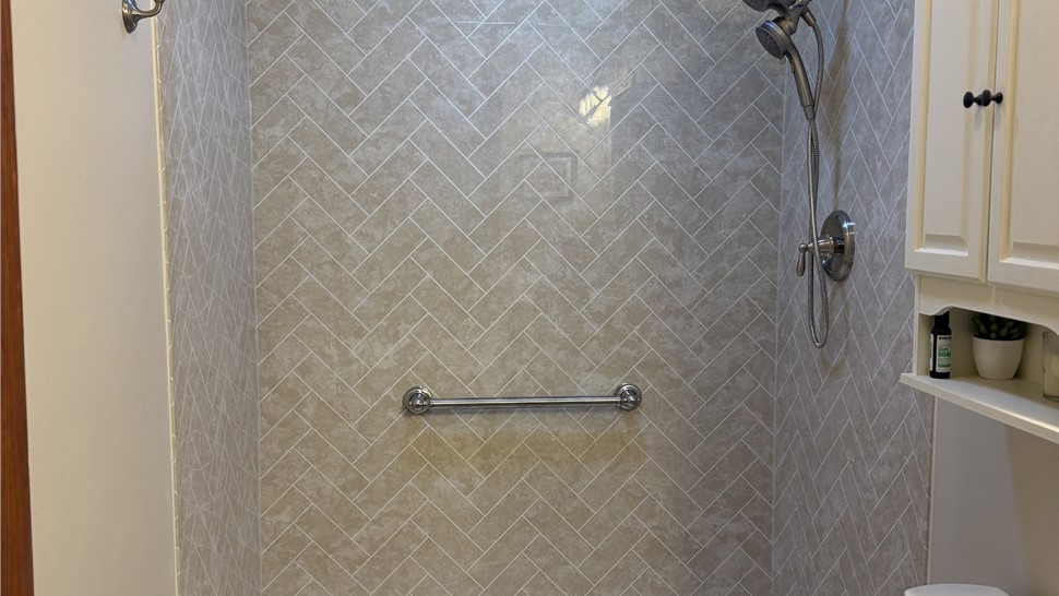 Bathrooms Project in Utica, New York by C. Michael Exteriors, Inc.