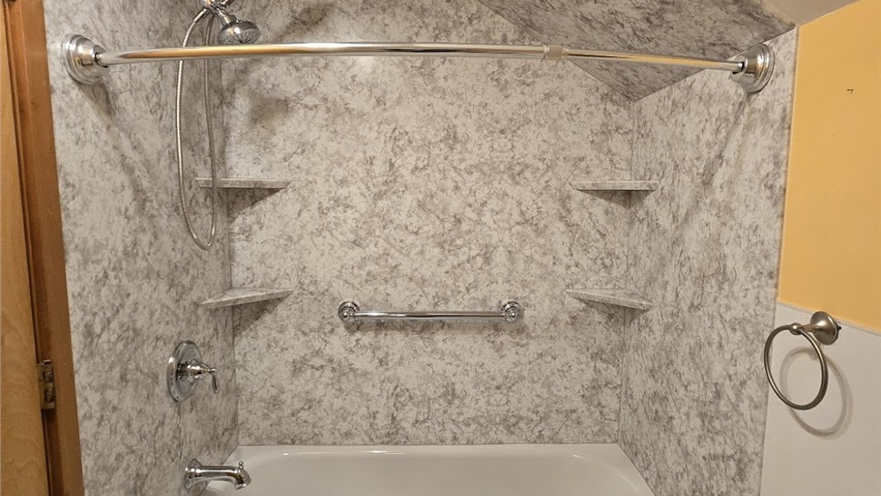 Bathrooms Project in Guilford, NY by C. Michael Exteriors, Inc.