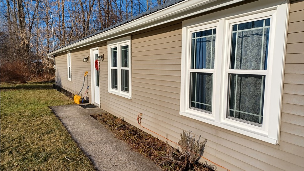 Windows Project in Canastota, NY by C. Michael Exteriors, Inc.