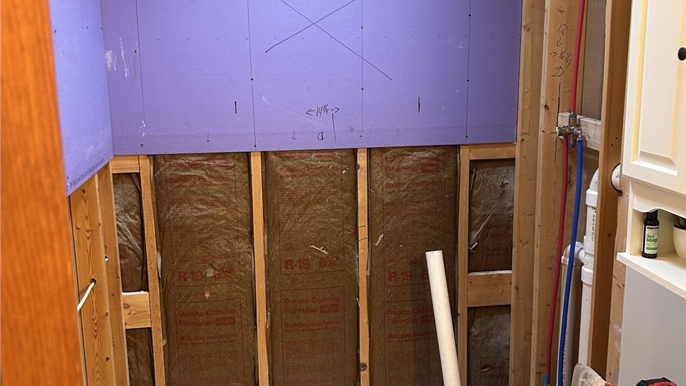 Bathrooms Project in Utica, New York by C. Michael Exteriors, Inc.