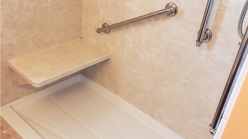 Bathrooms Project in Penfield, NY by C. Michael Exteriors, Inc.