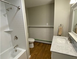 Bathrooms Project in Cazenovia, NY by C. Michael Exteriors