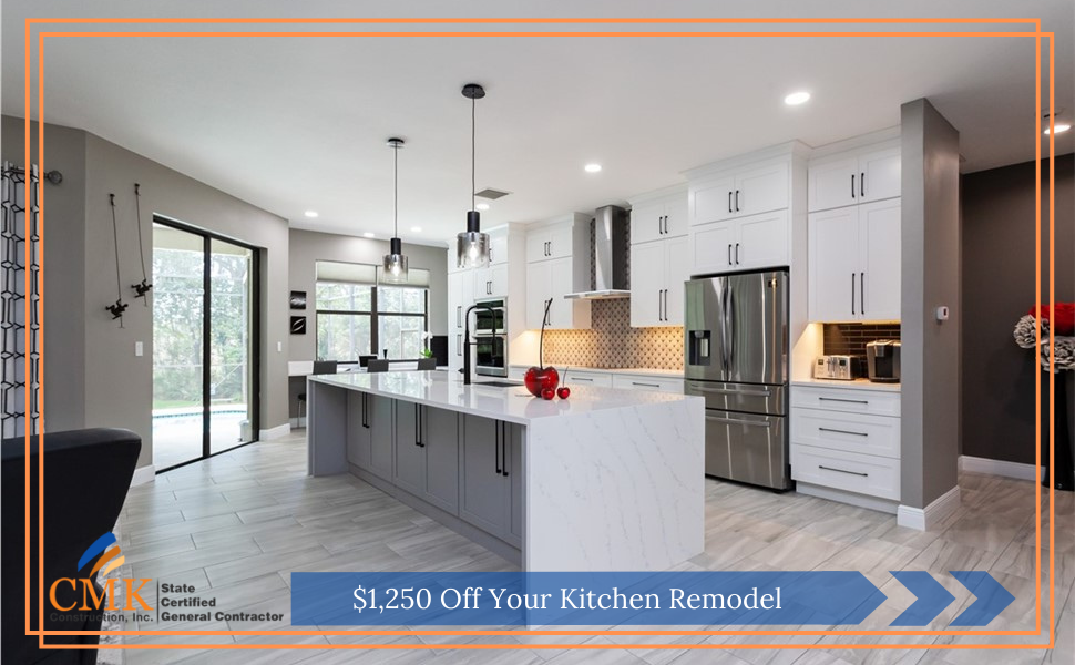 Limited Time Only Now Offering 1 250 Off Kitchen Remodeling Projects Cmk Construction Inc