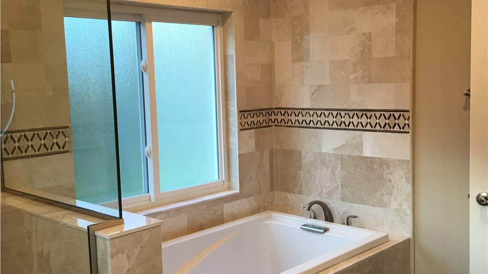 Bath Remodel Project in Clearwater, FL by CMK Construction Inc.