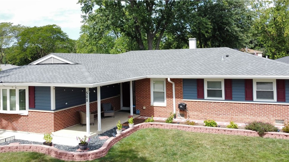 Roofing, Gutters Project in Elk Grove Village, IL by C&N Construction