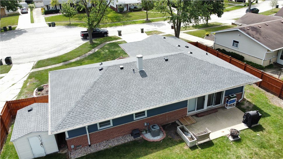 Gutters, Roofing Project in Elk Grove Village, IL by C&N Construction