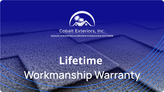 Lifetime Workmanship Warranty for Your Peace of Mind