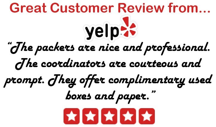 The packers are nice and professional...