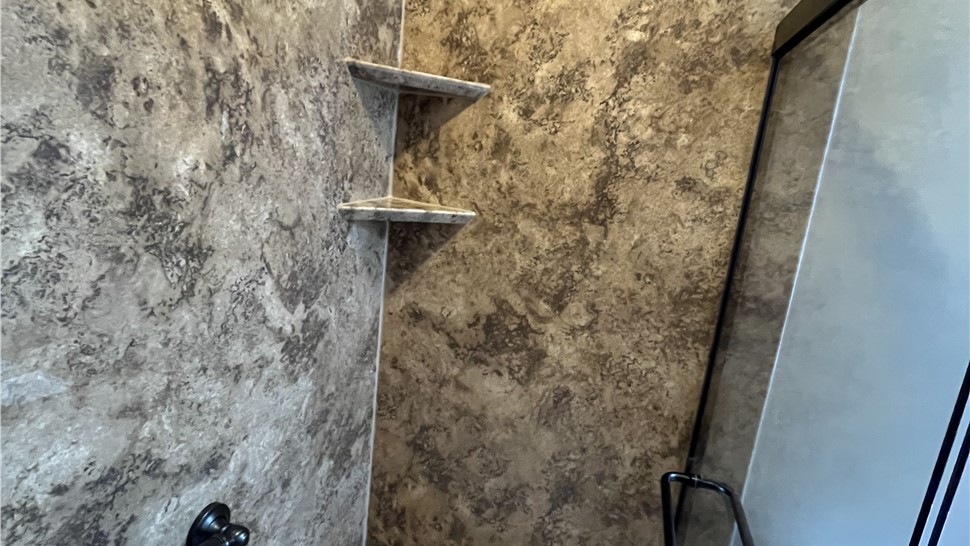 Replacement Shower Project in Lancaster, New York by Comfort Showers & Baths