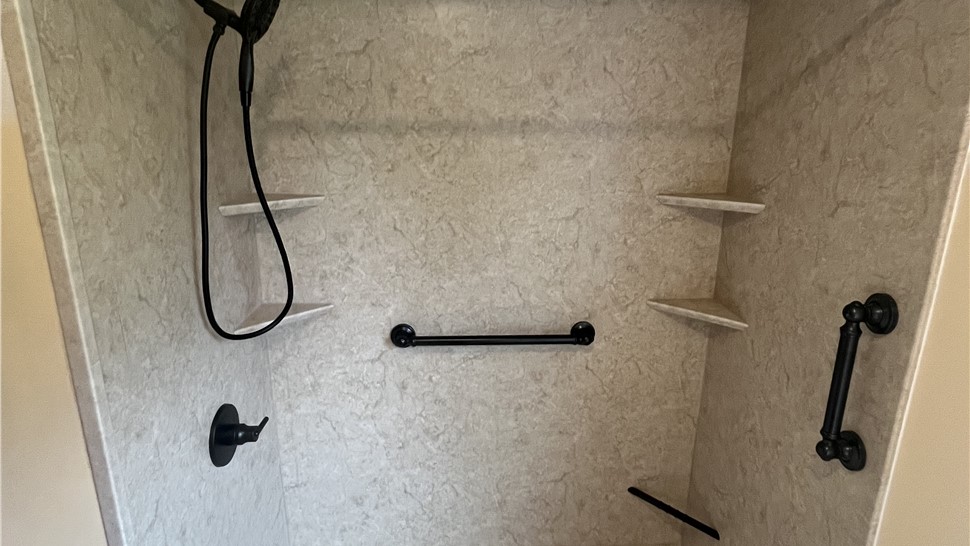 Replacement Shower Project in Buffalo, New York by Comfort Showers & Baths