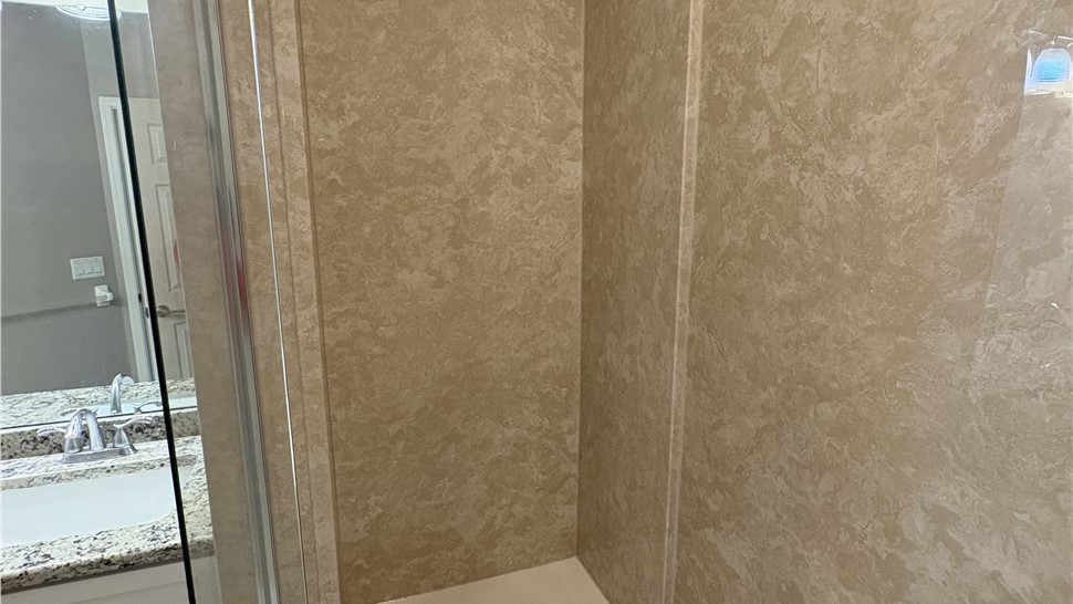 Replacement Shower Project in East Amherst, New York by Comfort Showers & Baths