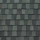 Close up photo of GAF's Timberline American Harvest Nantucket Morning Nantucket Morning shingle swatch