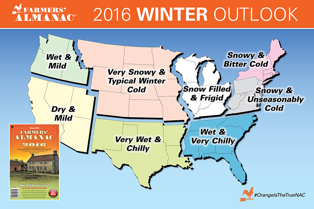 2016 Farmers Almanac Winter Outlook