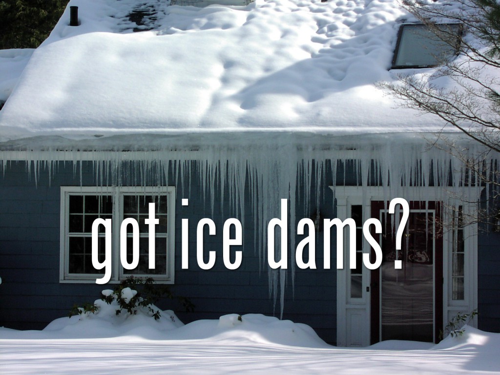 Got ice dams?
