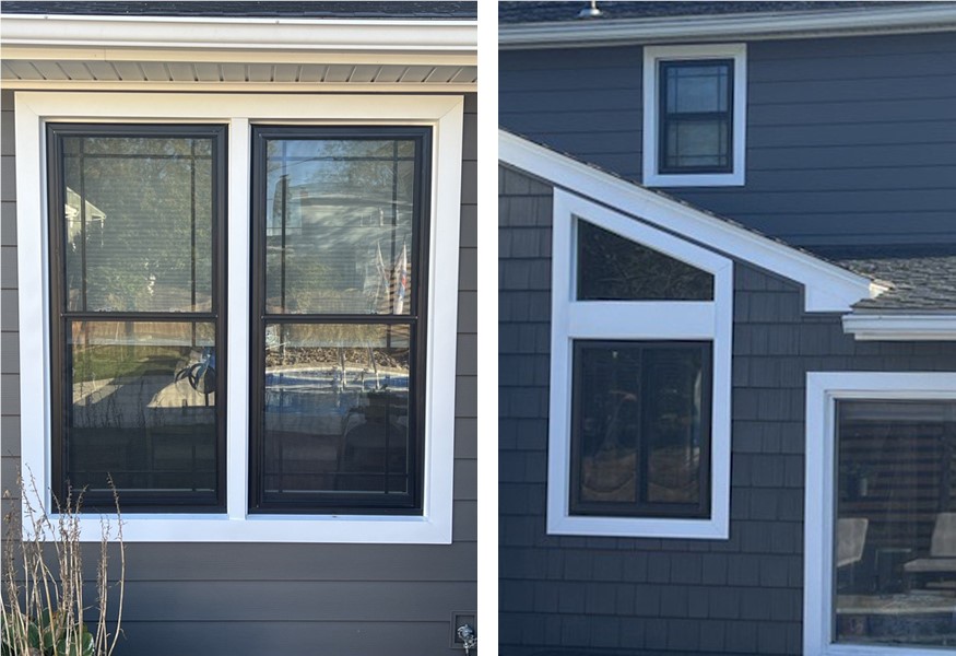 Elevate Your Home with Comfort Windows' Black Foil Exterior Windows: Style Meets Innovation