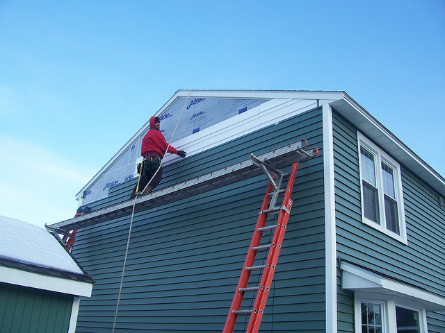Exterior Home Siding Installation by Comfort Windows
