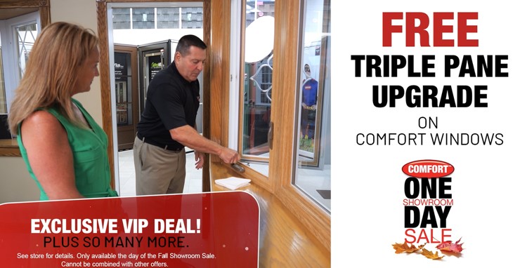 Free Triple Pane Upgrade Deal
