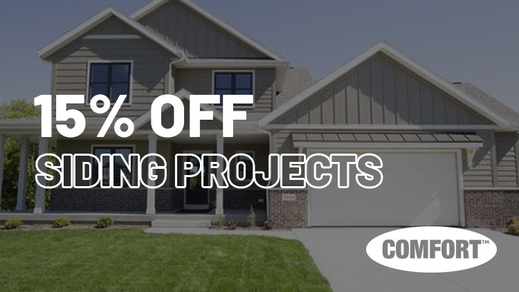 15% Off Your Entire Siding Project