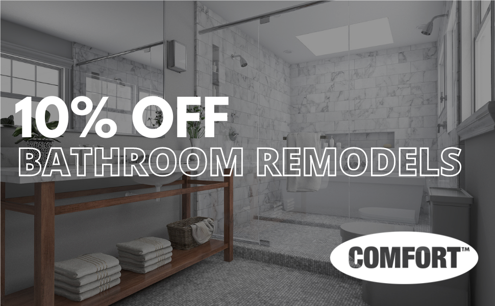 10% Off Bathroom Remodels