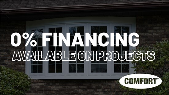0% Financing Available On All Projects!