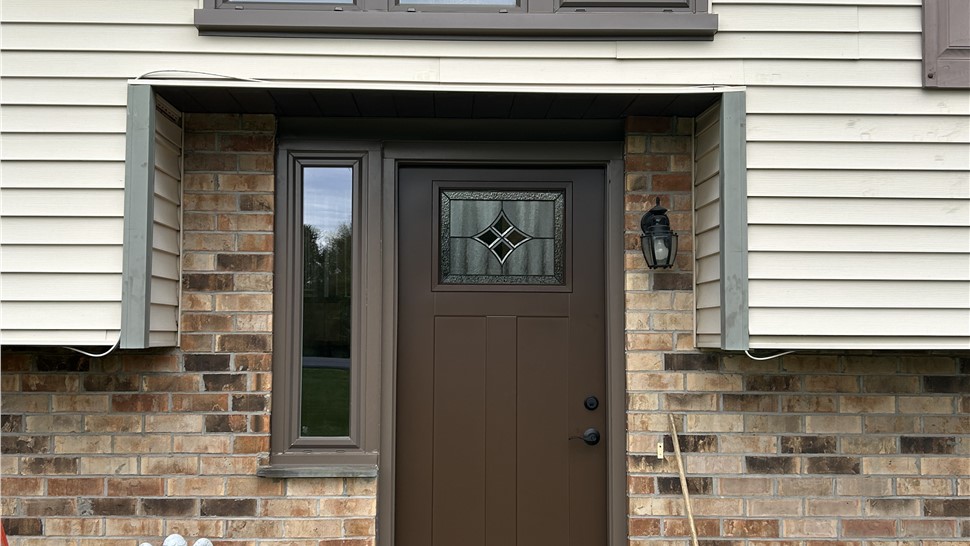 Entry Doors Project in Williamson, New York by Comfort Windows & Doors