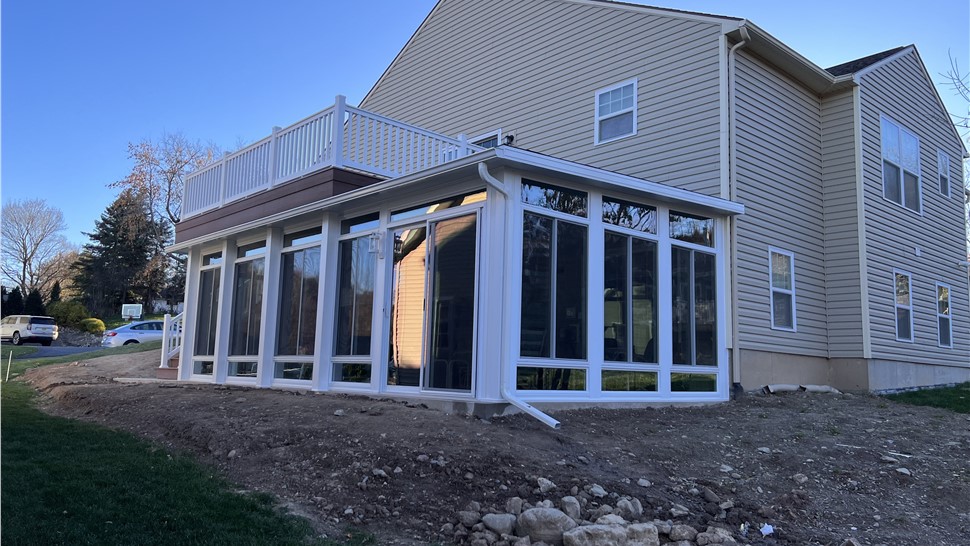 Decking, Windows Project in Syracuse, New York by Comfort Windows & Doors