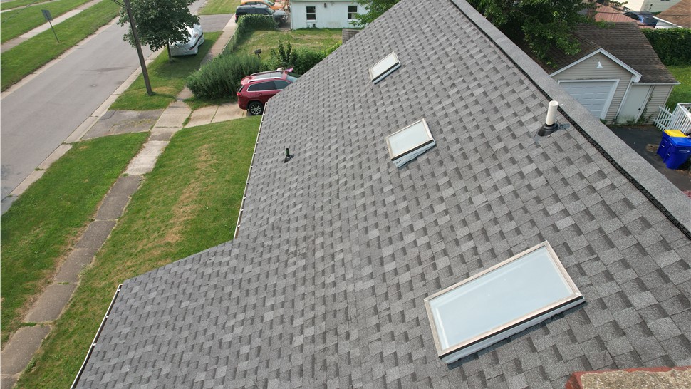 Roofing Project in Greece, NY by Comfort Windows & Doors