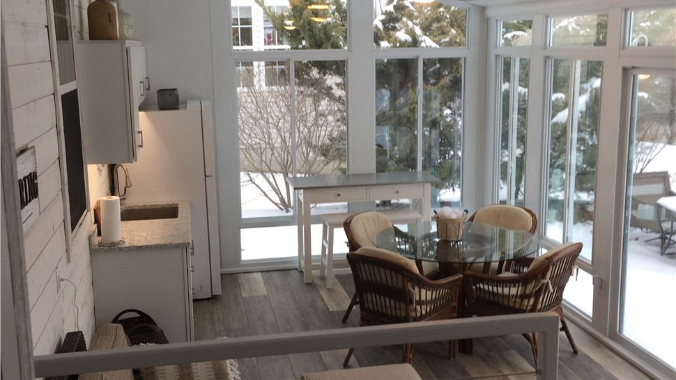 Enclosures, Windows Project in Grand Island, New York by Comfort Windows & Doors