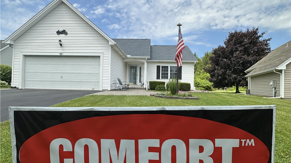 Roofing Project in Rochester, NY by Comfort Windows & Doors
