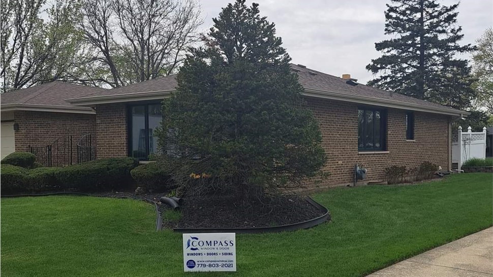 Windows Project in Orland Park, IL by Compass Window and Door
