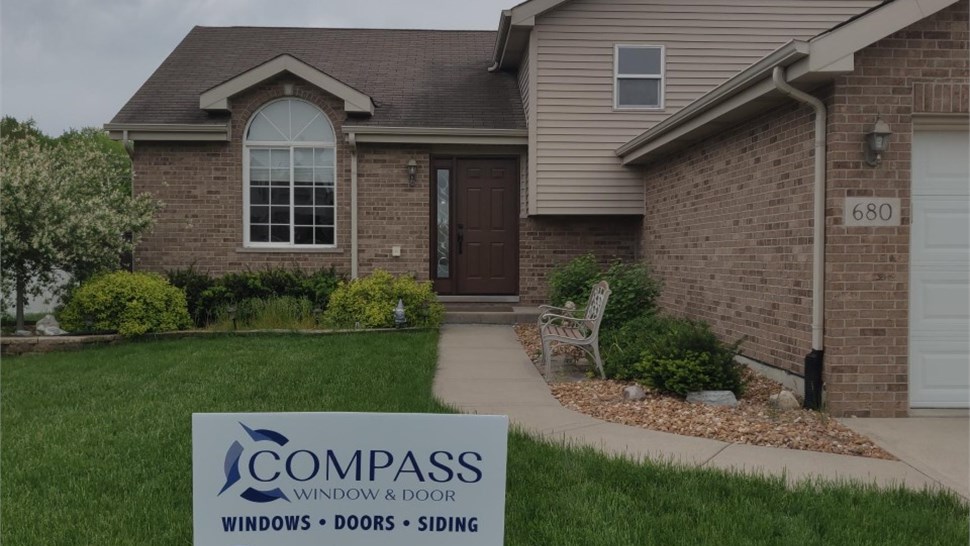 Windows and Door Project Project in New Lenox, IL by Compass Window and Door