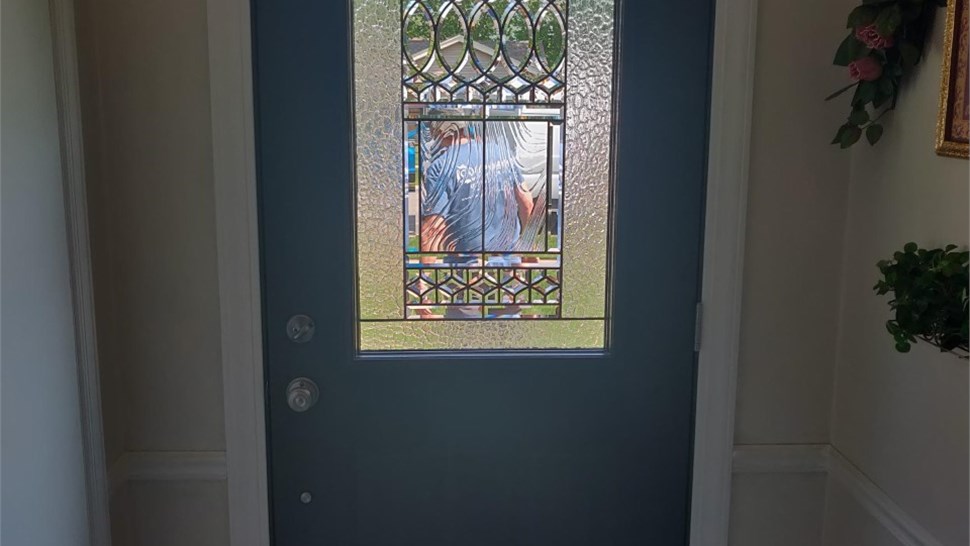 Entry Door Installation Project in oak Lawn, IL by Compass Window and Door