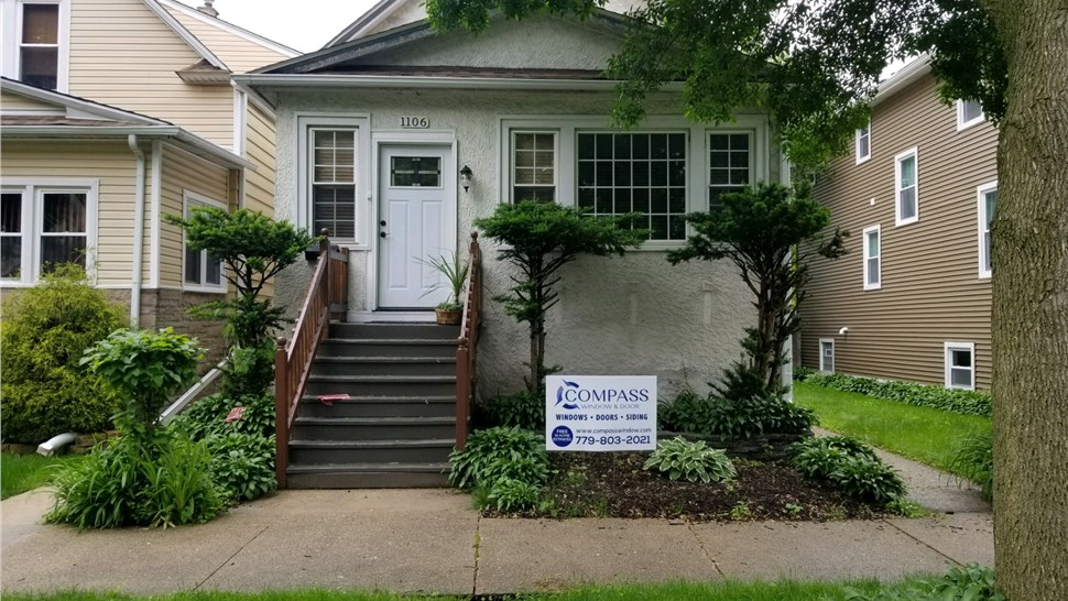 Windows Project Project in Forest Park, IL by Compass Window and Door