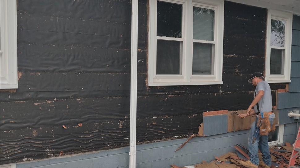 Siding Project Project in Lansing, IL by Compass Window and Door