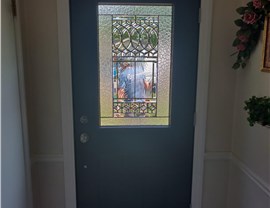 Entry Door Installation Project in oak Lawn, IL by Compass Window and Door