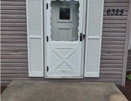 Entry Door Installation Project in oak Lawn, IL by Compass Window and Door