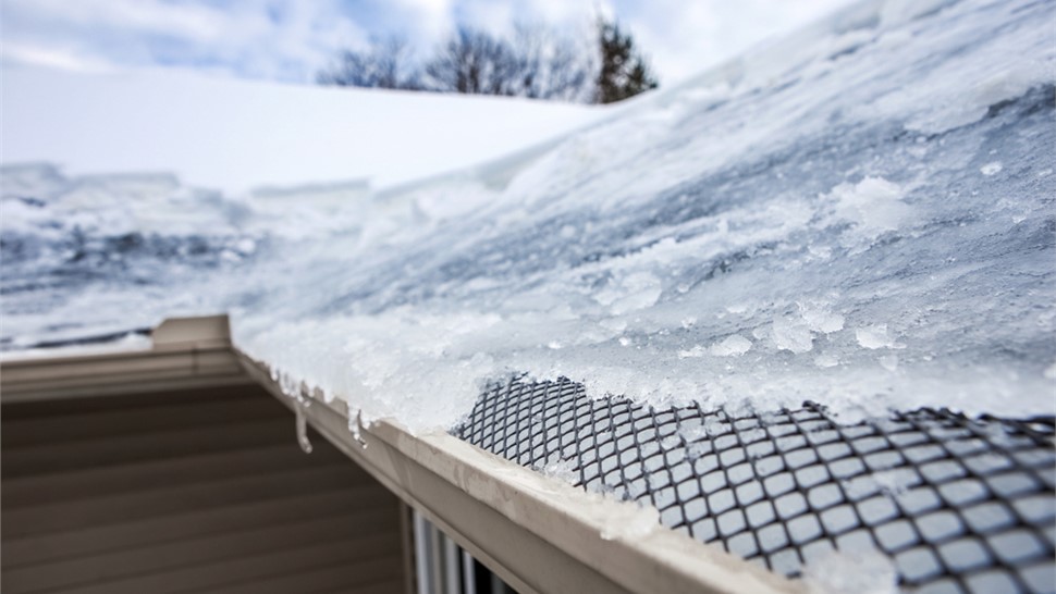 Roof Ice Damage Photo 29