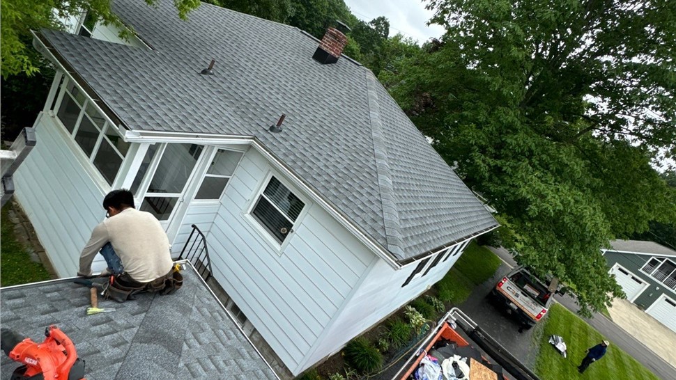 Roofing Project in Olean, NY by Complete Roofing Systems