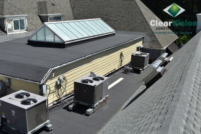 top flat roof