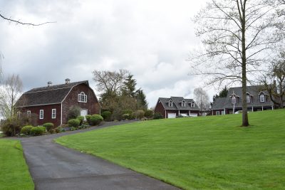 View of Houses with GAF Grand Canyon Shingle Roofs