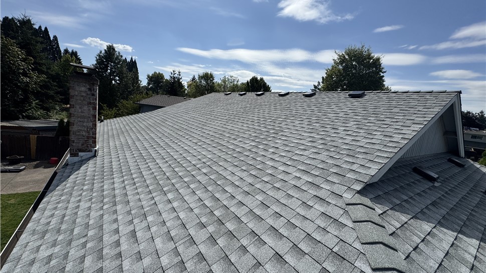 Roofing Project in Aloha, OR by Clear Vision Construction