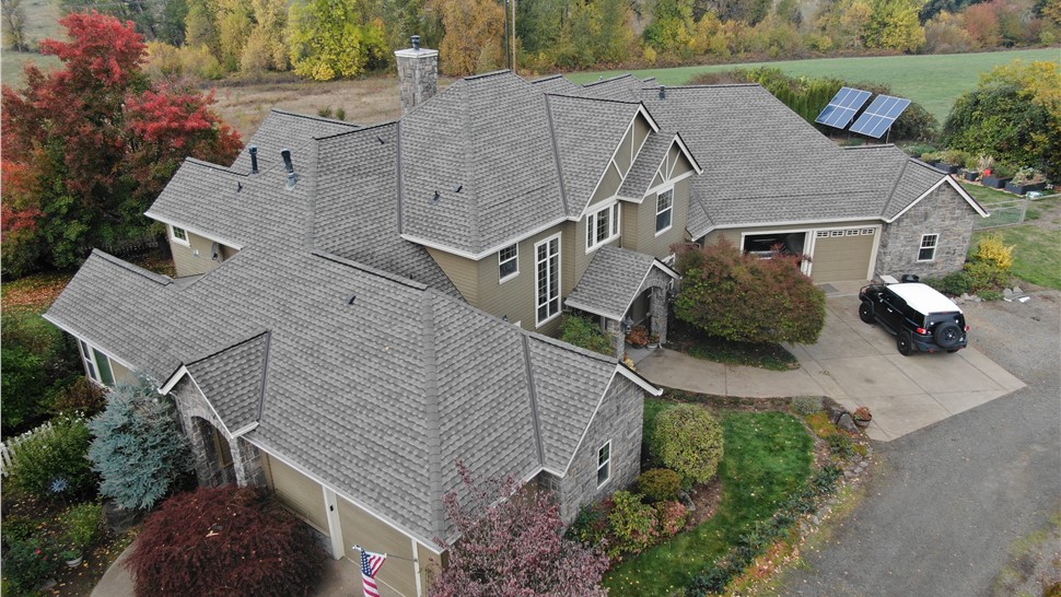 Roofing Project in Canby, OR by Clear Vision Construction