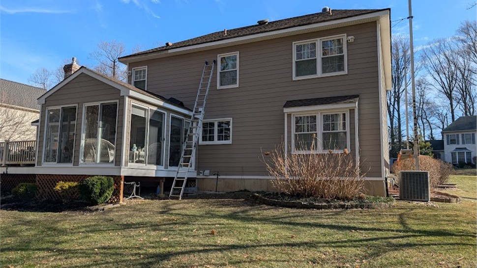 Gutters, Siding Project in Newark, Delaware by Delaware Exteriors